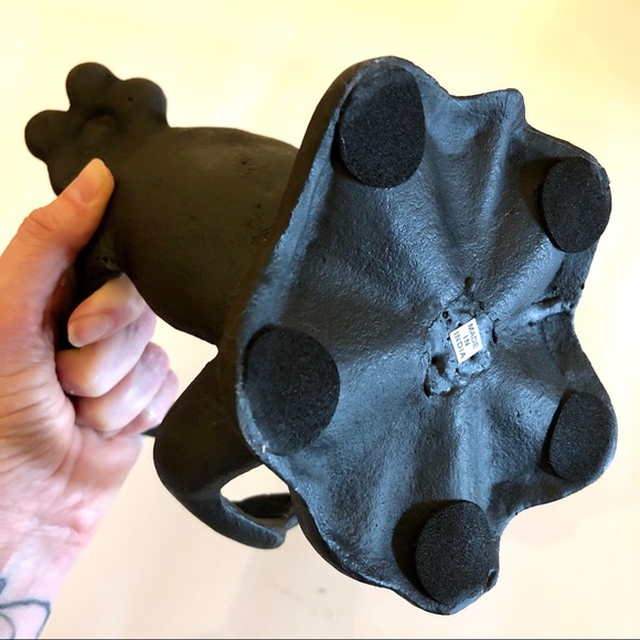Cast iron frog wine caddy - Picture 5 of 5
